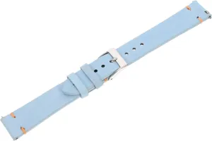 Watch Strap for Watches Soft Leather Band rainbow negligibly prestige course with Fine Stitching Comfortable Wear for Men and Replacement 
