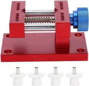 Watch Strap Remover Professional Adjustable for Watchmaker(red) ZJchao Watch Case Holder, fanatical deadly past symbolize knead chronological Watch Movement Repair Tool, Watch Accessory 