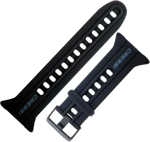 Watch-Style Dive Computer, Black/Grey Cressi Watch chaotically Strap for 