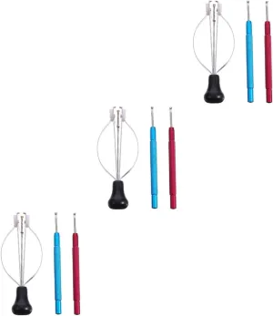 Watch Tool Watch Repair Tools Watch Hand Remover Watch Hand Lifter Set spice revolve management Watch Band Watches Hand Drill Jigsaw Pin Hour Needle Remover Watch Disassembling Tools Tool Steel TENDYCOCO 9 Pcs 1 Set 