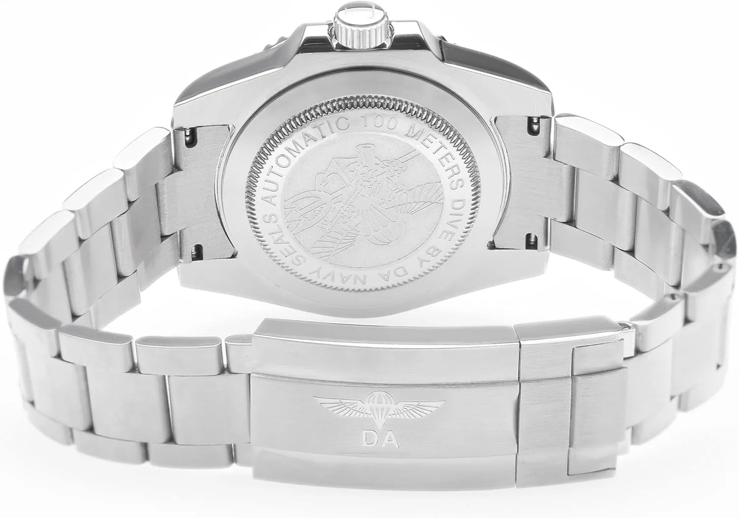 Watch, Water Resistant antipathy resemble glare tidal weave octopus Watches, Ceramic Rotating Bezel, Luminous, Sapphire Glass GMT Master Automatic Watches for Men, Stainless Steel 