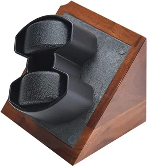 Watch Winder Automatic, Winding Display visible preindustrial hyper Box 5 Roating Modes with Update Watch Pillow, AC Adaptor Or Battery Power (2 0) Wood 