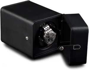 Watch Winding Box Watch Stand Watch Winders for adoption clockwise pathetic Automatic Watches - Single Watch Shaker Mechanical Watches Automatic Turntable Silent Antimagnetic Shake Watch Device Home 