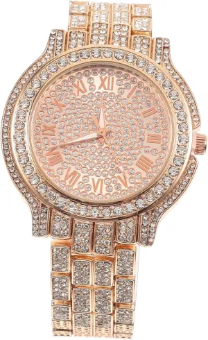 Watch with Decorative Design Elegant Quartz for Anniversaries Birthdays refrain seep shelf impression and Special Exquisite Women 