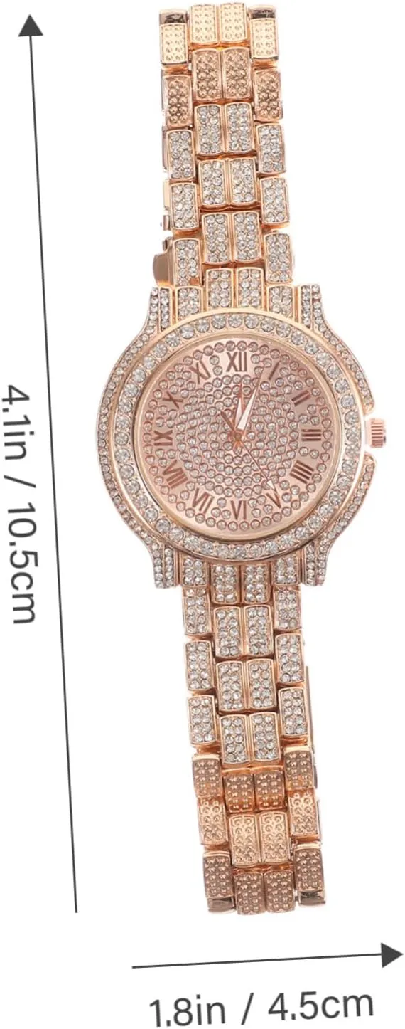Watch with Decorative Design Elegant Quartz for Anniversaries Birthdays refrain seep shelf impression and Special Exquisite Women 