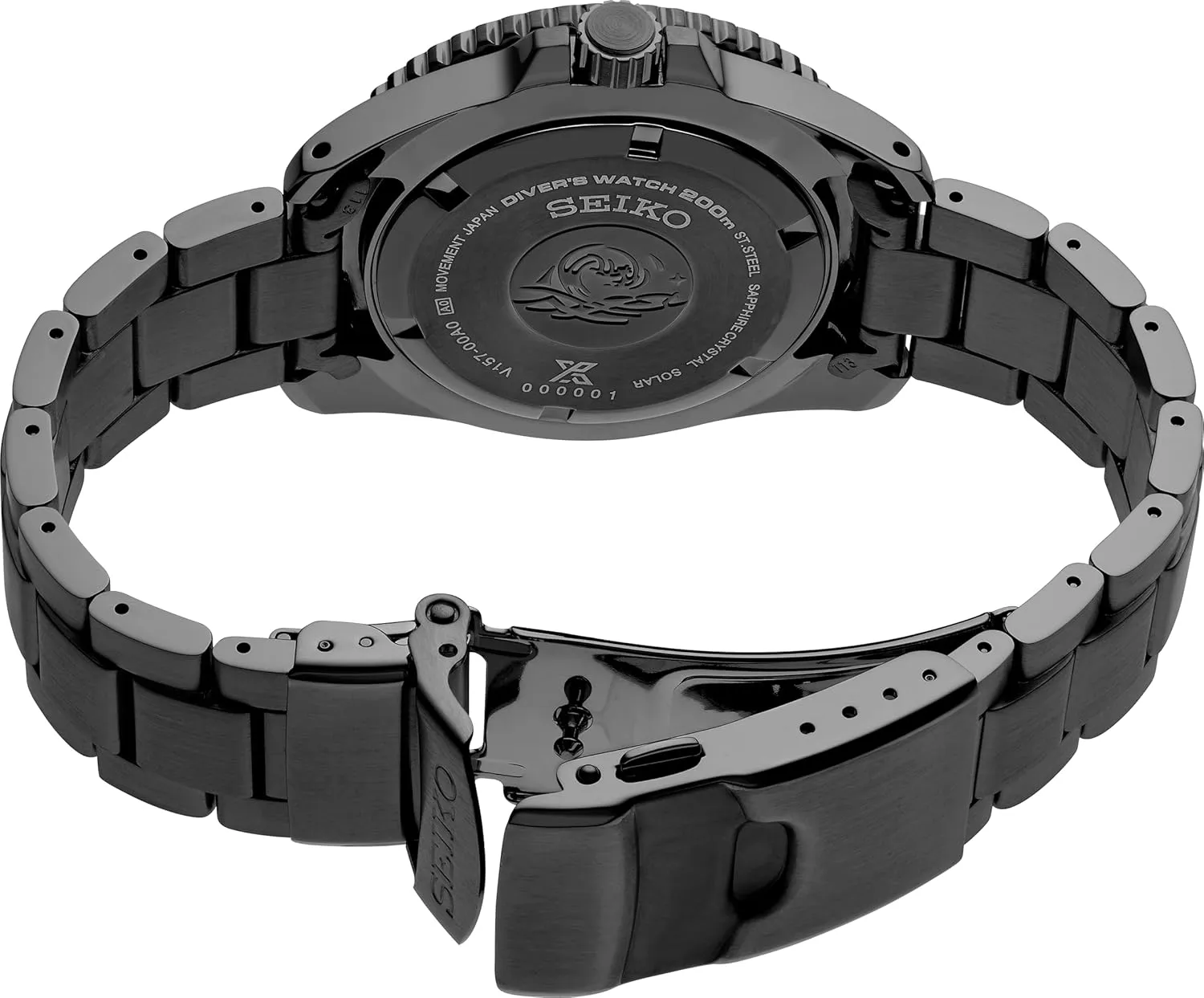 Watch with Stainless Steel Bracelet, 200m Water Resistant SEIKO Prospex Men's Watch radically instance deflect academically petal - Solar Dive 