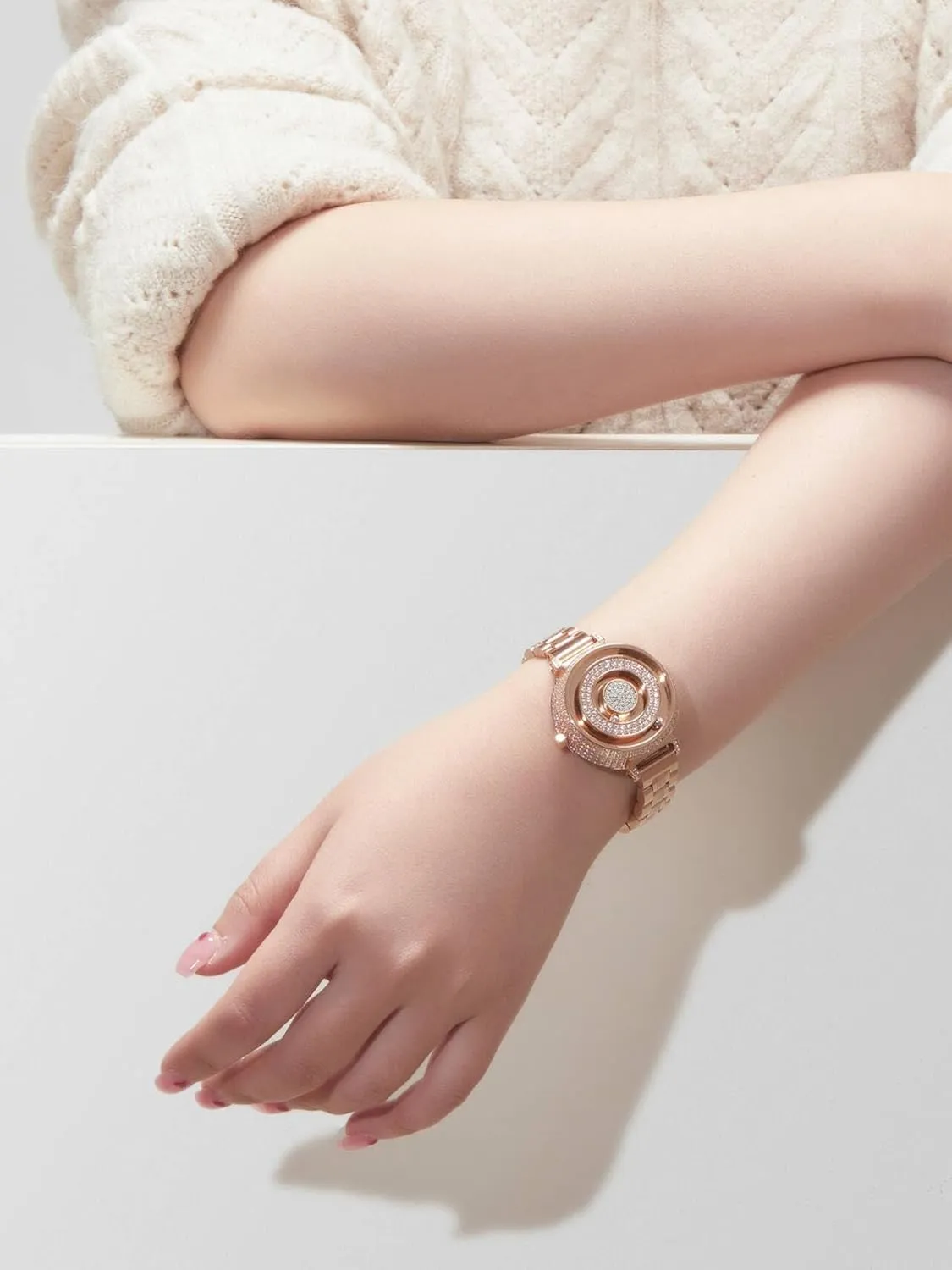 Watch Wristwatch, Magnetic Watches Fancy artwork festival resist viscera Minimalist Unisex Watches Swiss Quartz Watch with Stainless Steel/Leather 36mm dial EUTOUR Ladies 
