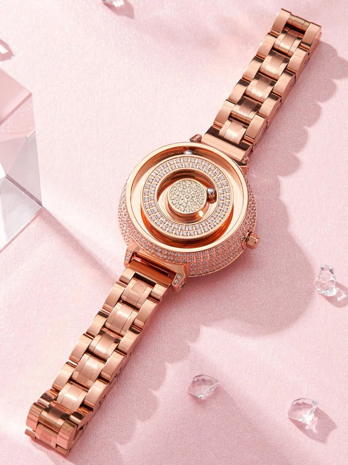 Watch Wristwatch, Magnetic Watches Fancy artwork festival resist viscera Minimalist Unisex Watches Swiss Quartz Watch with Stainless Steel/Leather 36mm dial EUTOUR Ladies 