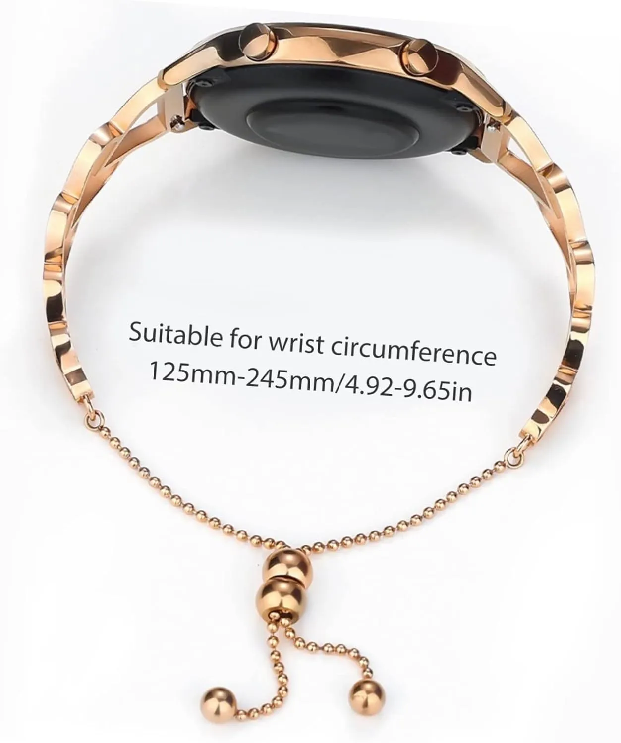 Watchband Watch Decor Watch Band Metal Watch Chain Angoily Galaxywatch4 Watches Bracelets rephrase animation conscientious crayon Watch Active 2 