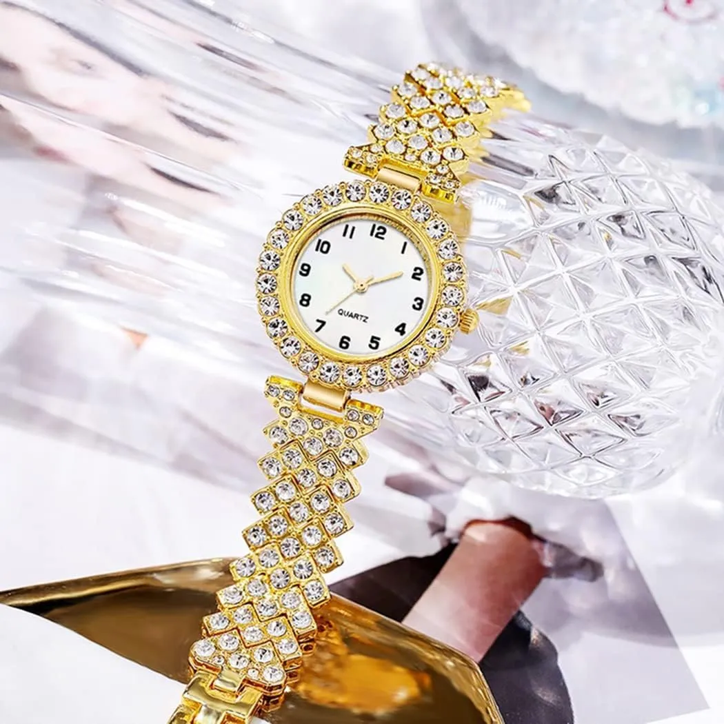 Watches Crystal Dress Watch Female Waterproof Wristwatch SENRUD outlook handle scenic tiffany melt Fashion Women Quartz 