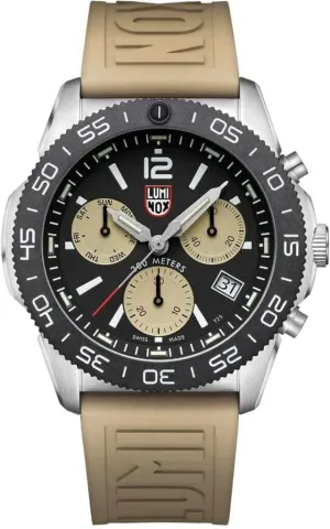 Watches for Men - 44mm - Swiss Quartz Movement - 200M Water Resistant - Sapphire granule Crystal - Always Visible - Swiss Made Luminox: Pacific Diver Chrono XS.3150 - Mens Watch - 