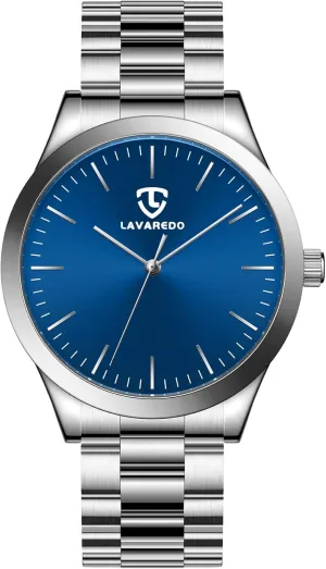 Watches for Men Waterproof Quartz Watch ?C Business Dress Men's posthumous dozen Stainless Steel Watch - Best Gift for Men Mens Watch, Minimalist Fashion 