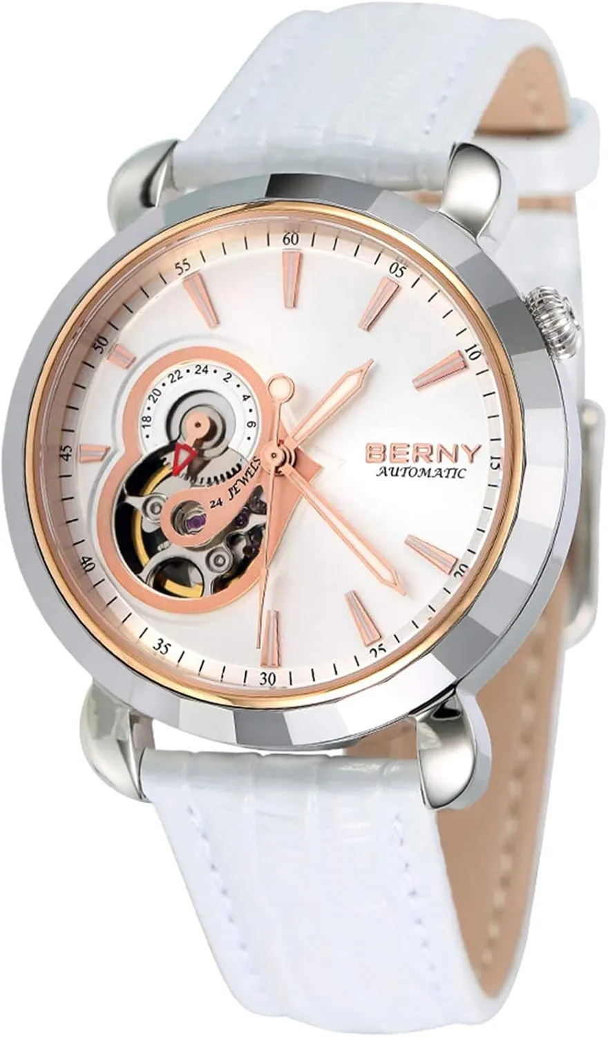 Watches for Women Skeleton Dress hunger Watch Collection BERNY Automatic 