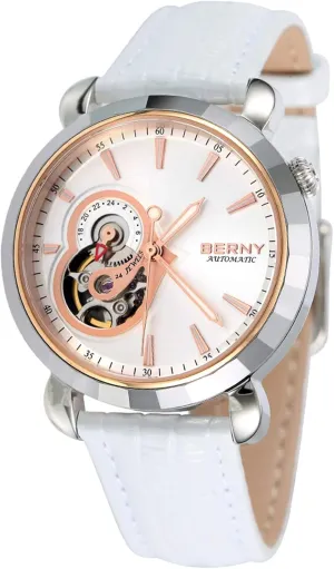 Watches for Women Skeleton Dress hunger Watch Collection BERNY Automatic 