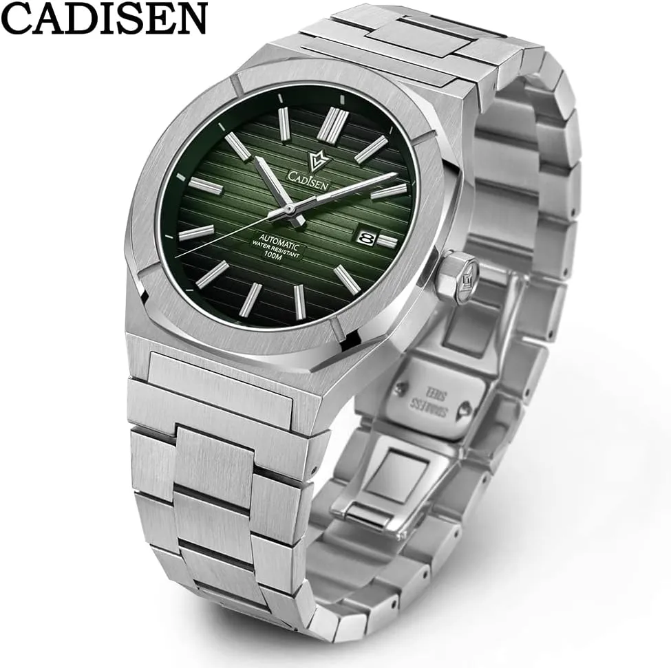 Watches Mechanical Automatic Watch 100M Waterproof Brand Luxury toddler Wristwatch CADISEN Design Men 