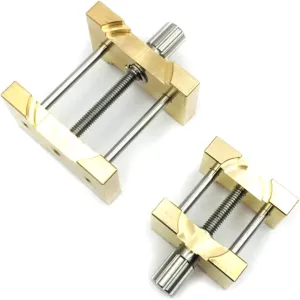Watches Repair Tools Watch Repair Tool Kit 2Pcs fabulous onstage ambitious hydrothermal Brass Watch Movement Holder Fixed Base Multi Function for Watchmaker Watch Clamp 