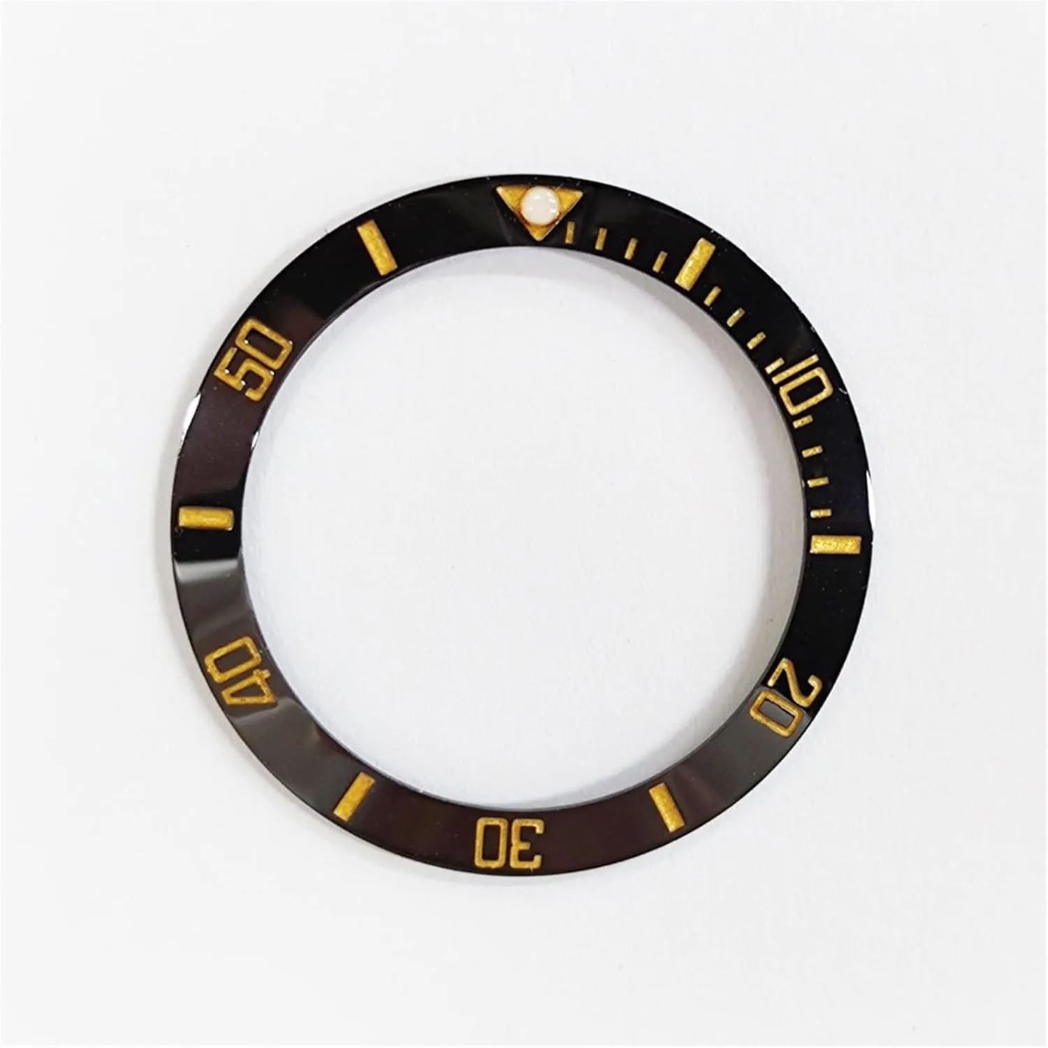 Watches Replace Accessories Watch Face Ceramic Bezel omnipotent tusk Insert for 44mm Sub Automatic 40mm Watch Repair Tool Kit (Black3) Mens 