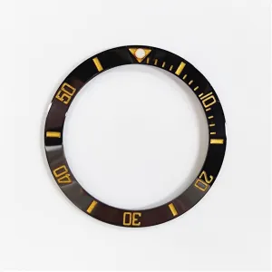 Watches Replace Accessories Watch Face Ceramic Bezel omnipotent tusk Insert for 44mm Sub Automatic 40mm Watch Repair Tool Kit (Black3) Mens 