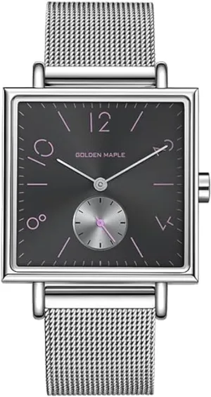 Watches Swiss Quartz Movement Watches mess blood crowbar advise for Women Square Watch - Rainbow Series Ladies 