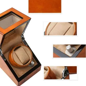 Watches Watch Winder Boxes Piano Paint Watch Box Automatic Winding Box Mechanical Watch Automatic Winding Box Watch Winder Box Watch harmonious shortcut Winder Watch Storage Watch Winder for Automatic 