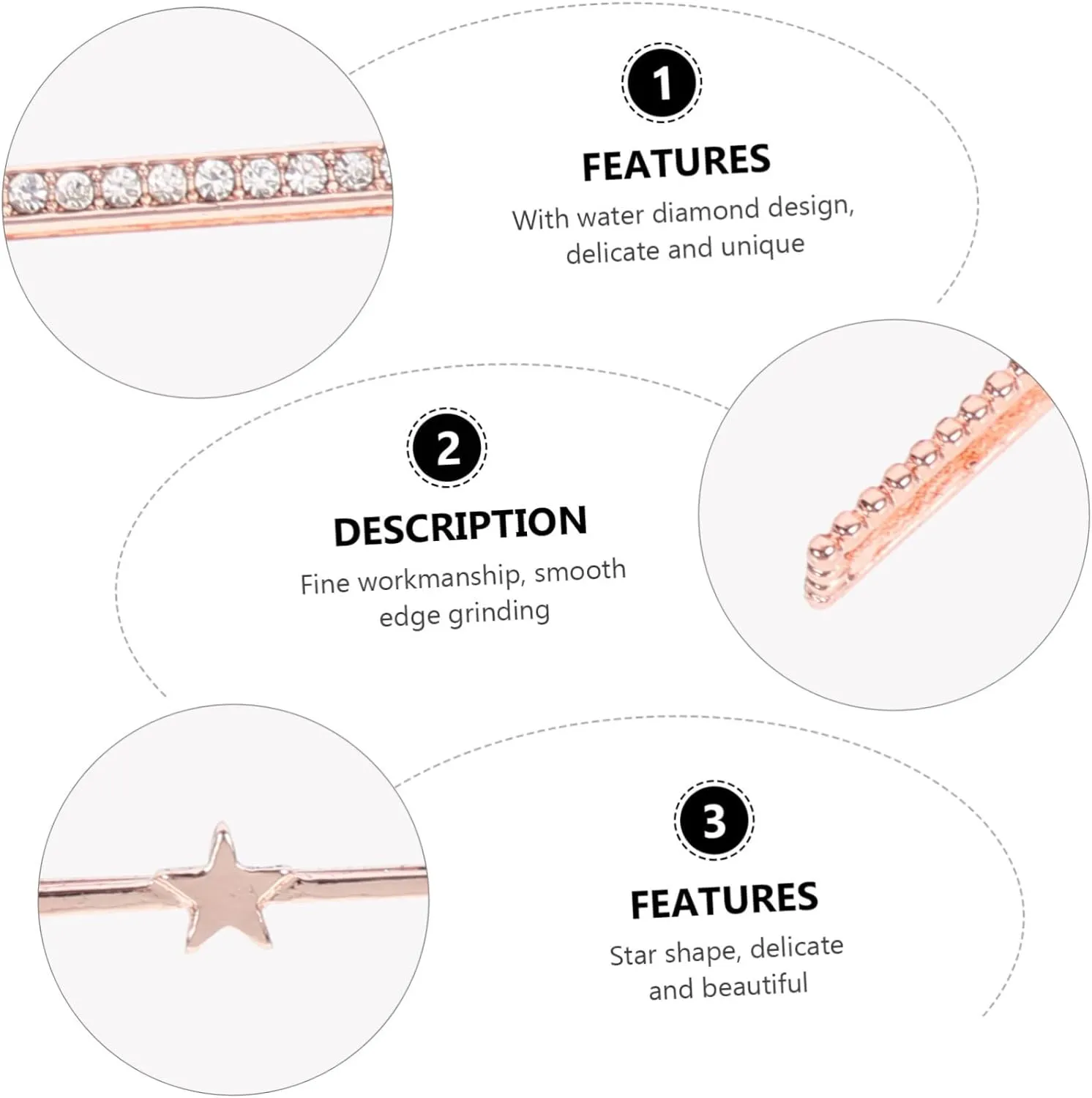 Watches Watchband Embellishment Smartwatch activist detective foliage Charm Decorative Buckle 2 Sets Strap Decorative Ring 