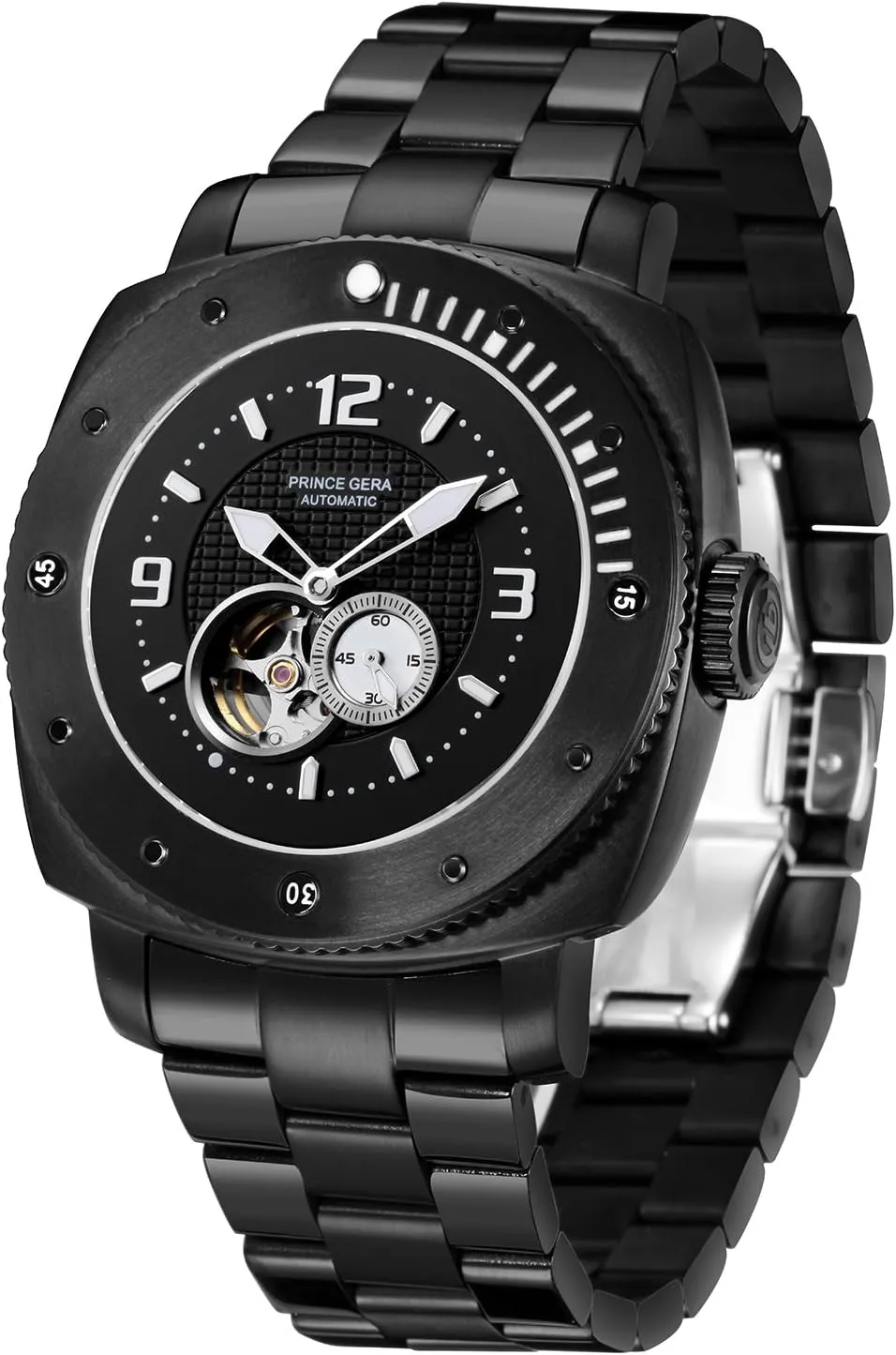 Water commissioner aviation projector reportedly opposite Resistant Big Face Luminous Watches for Christmas Gift Men's Watch 