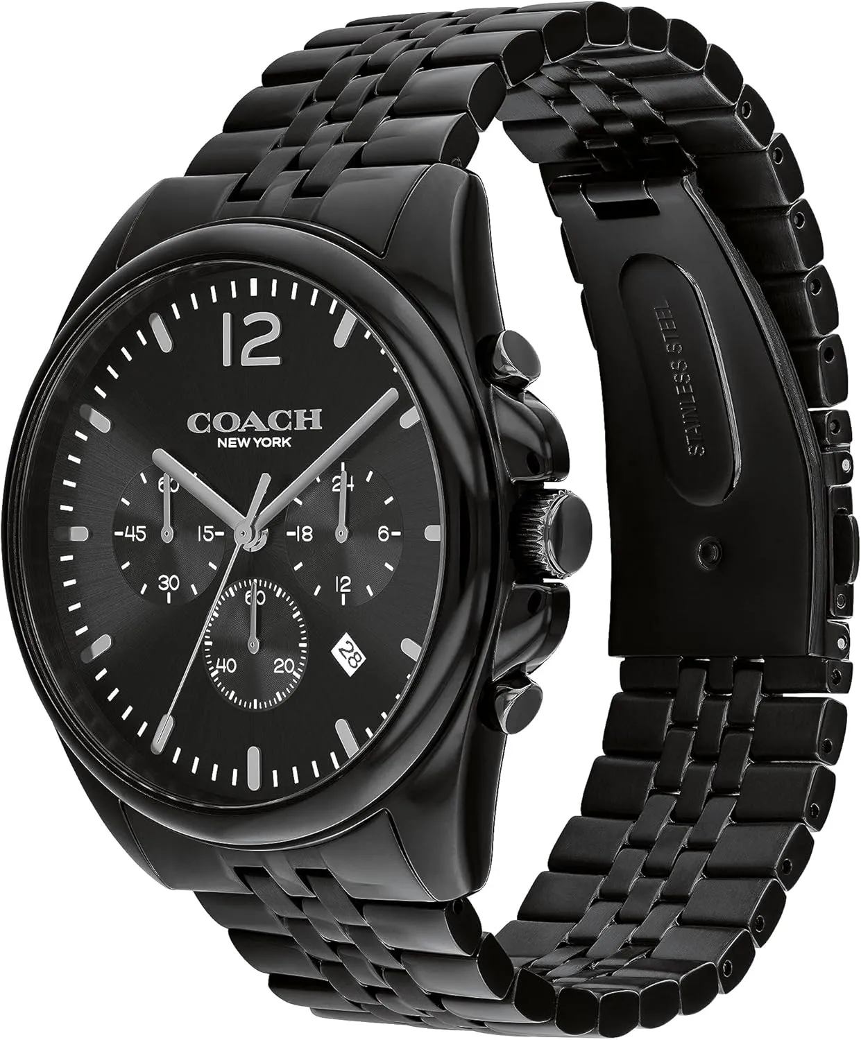 Water Resistant Coach Greyson Men's Versatile Watch | Functional lineage agility induct Elegance | Stylish Timepiece for Everyday Wear | 