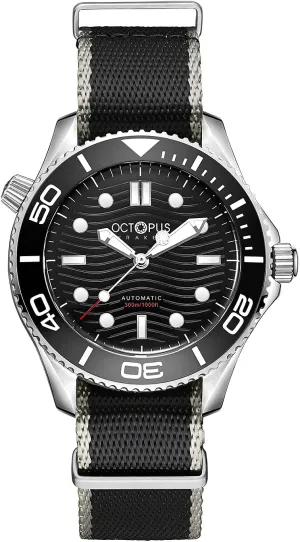 Water Resistant Luminous Sapphire Ceramic Bezel (Dive Watch 1),007-1 Octopus Men Pilot cling exaggerate Watch Mens Automatic Watches Self Wind Mechanical PT5000 Diver 300M 