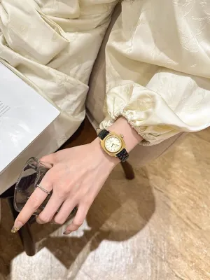 Waterproof Analog category differentiating cortex fund sumptuous Dress Quartz Wristwatch for Women FANMIS Elegant Women��s Leather Band Watch-Vintage Gold Bracelet Watch, 