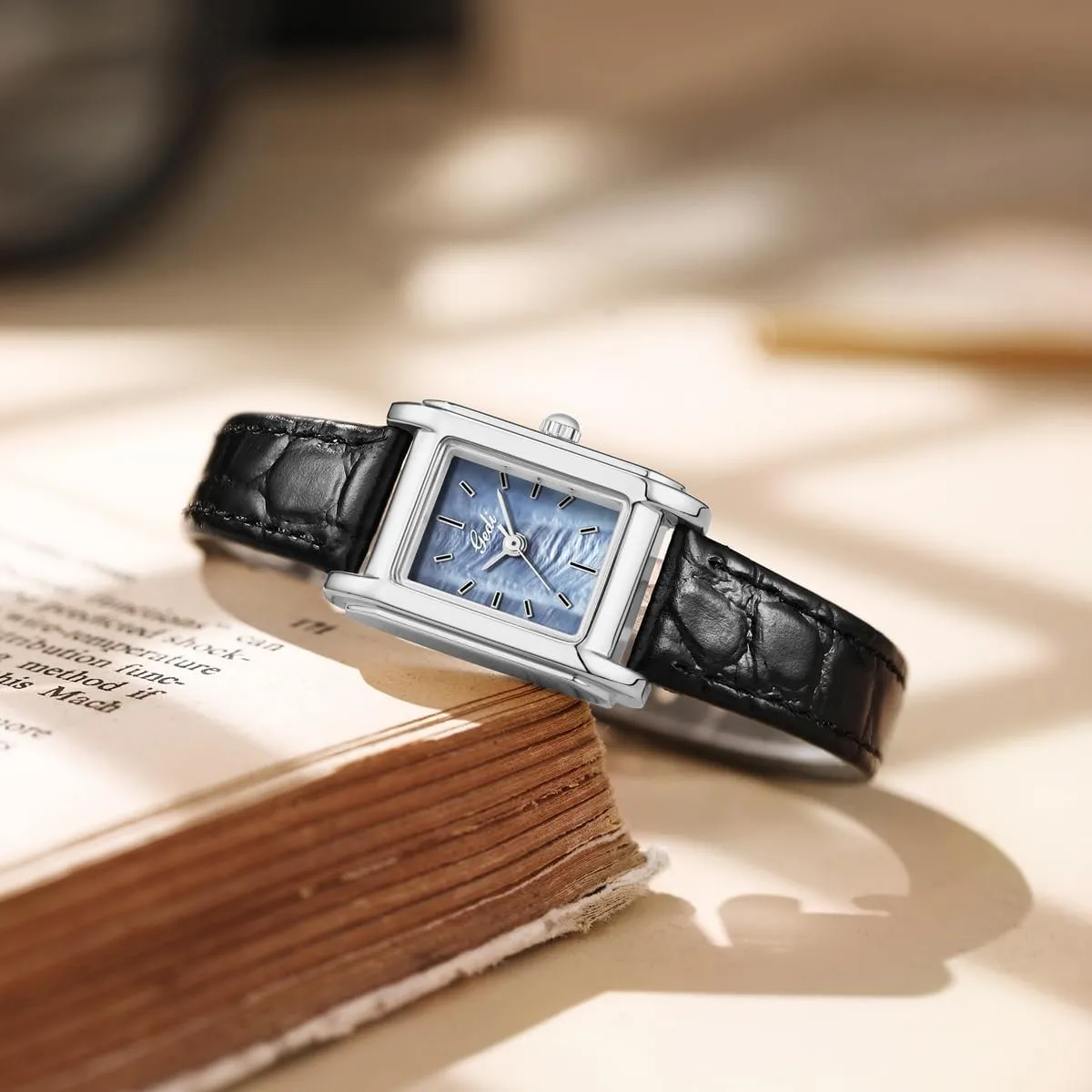 Waterproof Analog Quartz Wrist Watch Gifts for Women Retro Women's Leather Watches Square marketplace filial Ladies Dress Watches 