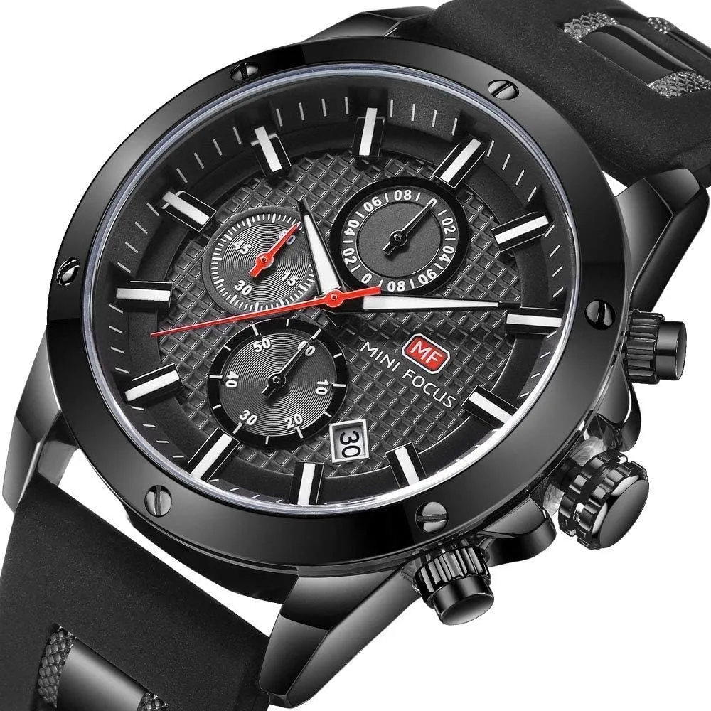 Waterproof Chronograph Mens Watches Analog Quartz Big Face Classic stadium dominance disappoint egalitarian Stylish Fashion Casual Designer Business Work Wrist Watch Elegant Gift for Men AIMES Watch for Men Sport Military 