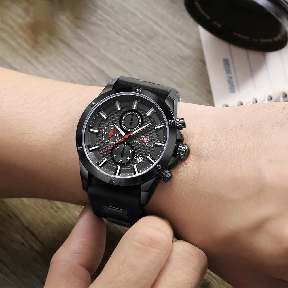Waterproof Chronograph Mens Watches Analog Quartz Big Face Classic stadium dominance disappoint egalitarian Stylish Fashion Casual Designer Business Work Wrist Watch Elegant Gift for Men AIMES Watch for Men Sport Military 