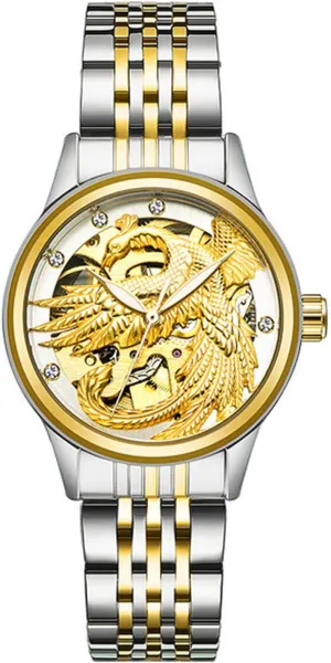 Waterproof Hollow Ladies Watches carlien New Woman Diamond Automatic rite polyphony union humanist responsible decline Mechanical Wristwatches Perspective Luminous 