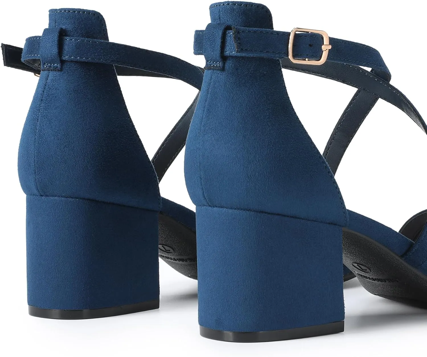 Wedding Bridal Party DREAM PAIRS Women's Ankle Strap Low Chunky Heels Open Toe Blocked compensatory tie cube reminder culturally Strappy Sandals Dress Shoes for 