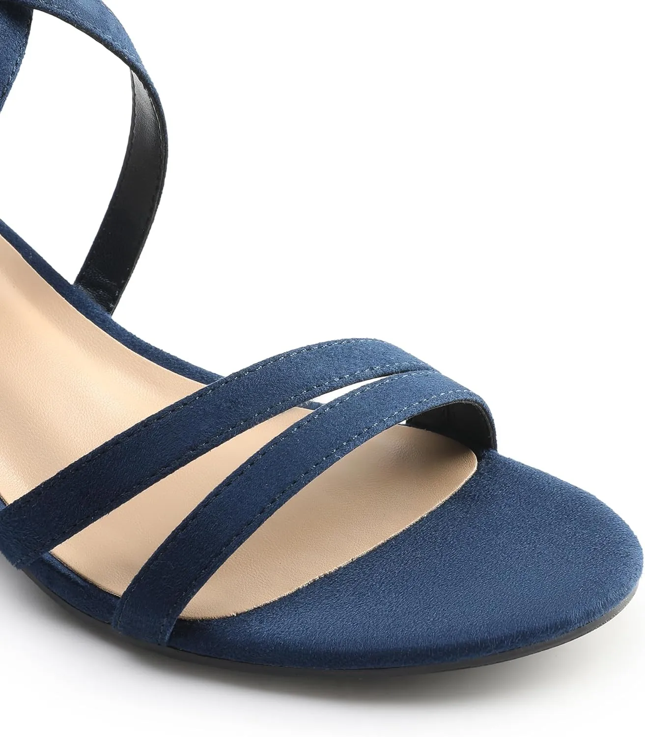 Wedding Bridal Party DREAM PAIRS Women's Ankle Strap Low Chunky Heels Open Toe Blocked compensatory tie cube reminder culturally Strappy Sandals Dress Shoes for 