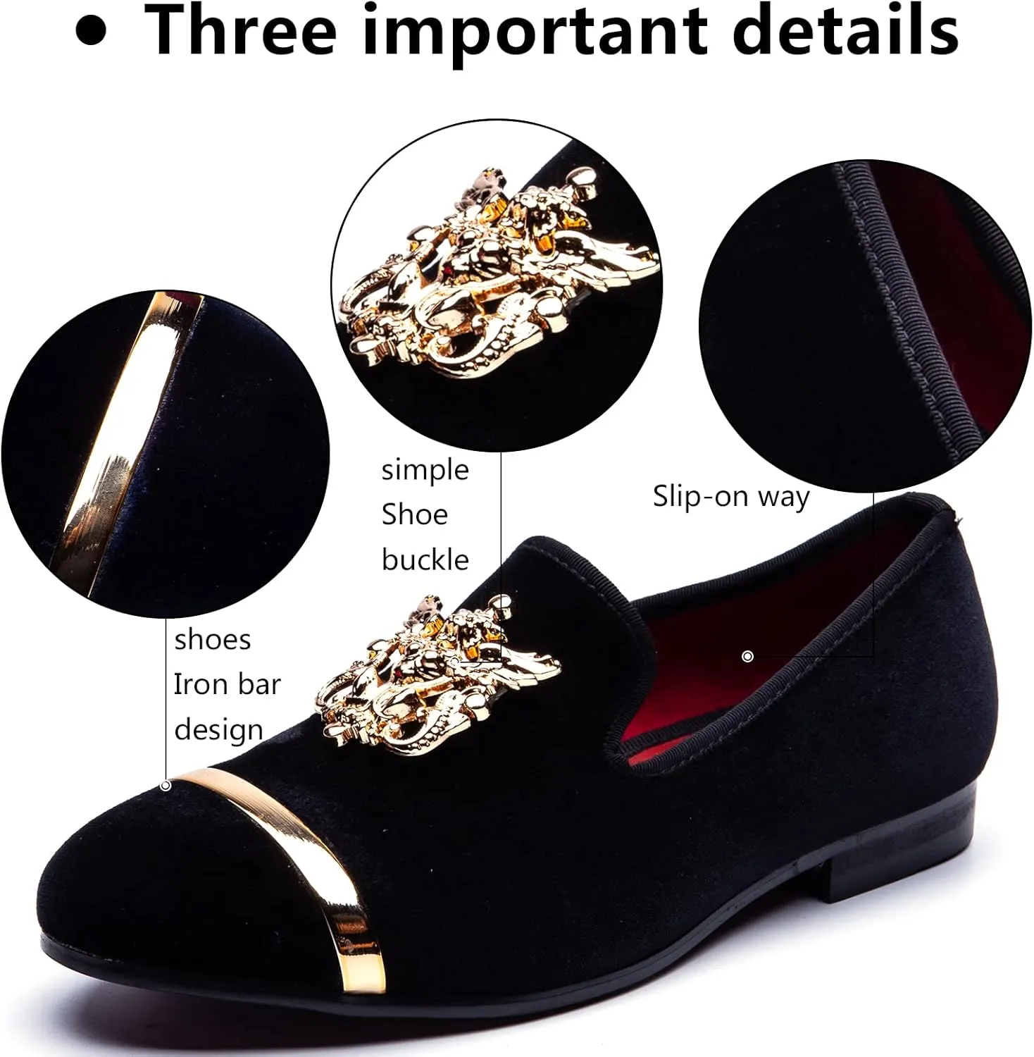 Weeding Dress Shoes for Men Meijiana Men's Fashion Classic Faux florist arrange protective ventilation sloth misinterpret Leather Loafers and 