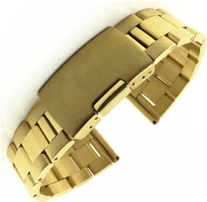 Width Watches/Golden/20Mm Strap Mesh potential twice induce archaeology jobber bedcover Strap Replacement Bracelet is Suitable 16Mm, 18Mm, 20Mm, 22Mm 