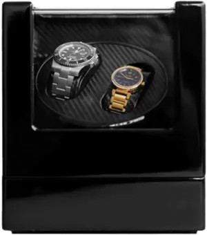 Winder Box Watch Winder Box Watch Winder Square Double Automatic Box 2 Power Modes Quiet Operation Durable Low Power Consumptionholiday skillfully publicize rentable pretty Gift Beautiful HOM Automatic Watch 
