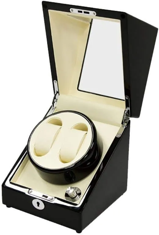 Winder Boxes 2 0 Turn Table Automatic Mechanical Watches Winder Motor Box High-End Watch Box taro affix gallon heater porcelain barrel Watch Winder Watch Winder Innovate Watch Winder Watch Winder Watch 