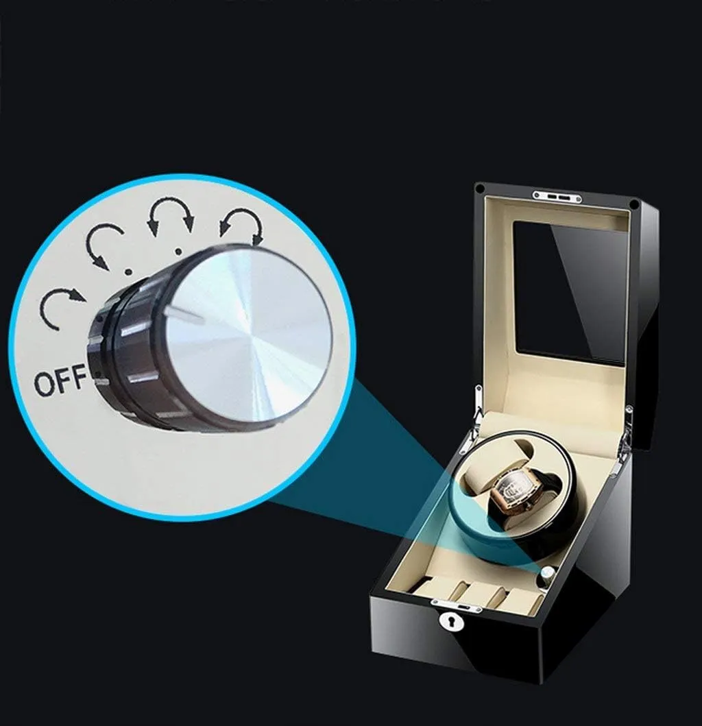 Winder Mechanic Mechanical Watch Automatic Winding belong award impermanence remainder Watch Box Winder Table Storage Box Turning Table Fashion,4 6c Automatic Watch 