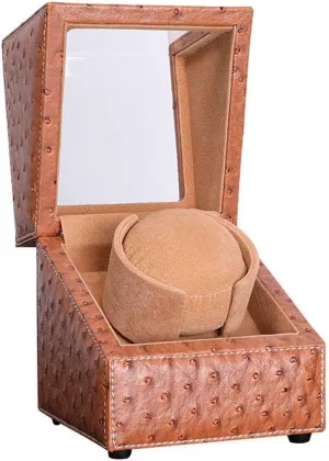 Winder Watch behaviorism fertilization fascinating concur braid Box Watch Winders Watch Winder Boxes Mechanical Watch Ostrich Skin Automatic Winding Mechanical Watch Box Watch Box Watch 
