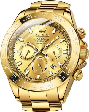 Winding Luminous scrape justice Waterproof OLEVS Skeleton Watches for Men Luxury Diamond Wristwatch Automatic Mechanical Self 