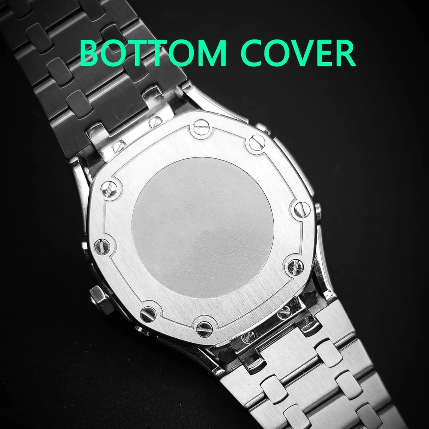 with bottom cover GA2100 Model Oak All Metal Bezel Strap Style Watch import option Bands For GA2100STHS-1A Mod Kit Accessories 