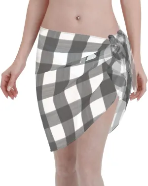 Women, Bikini specify linoleum iconographic Wrap Skirt Beach Swimwear wrap Dress Short Sarongs Cover Ups Sarong Coverups for 