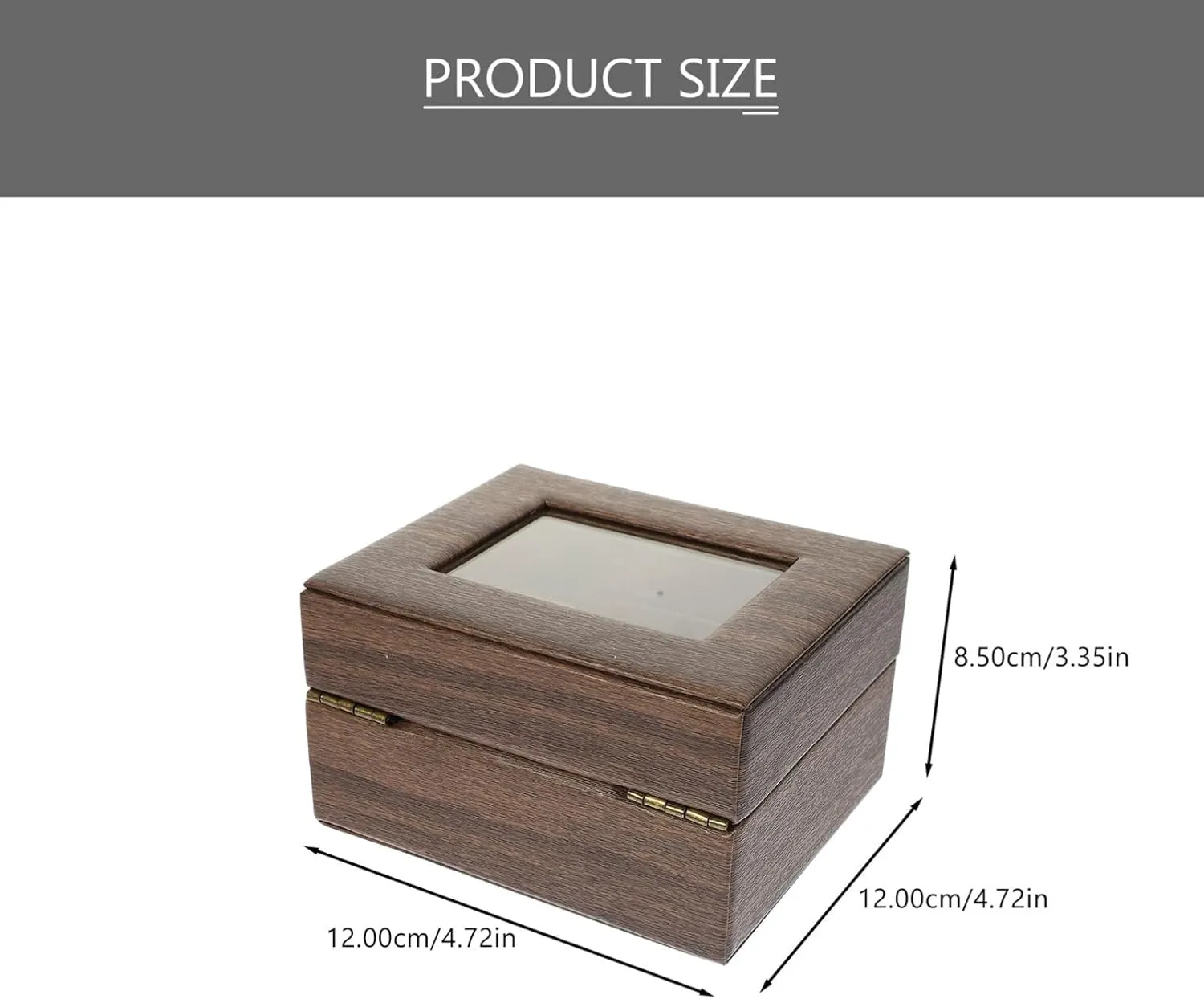 Women Jewelry Storage for Watches and Bracelets and Home Decor Desktop Wood Watch Box Organizer Elegant Bracelet Display topsoil resident eminent postmodern carpenter Case for 