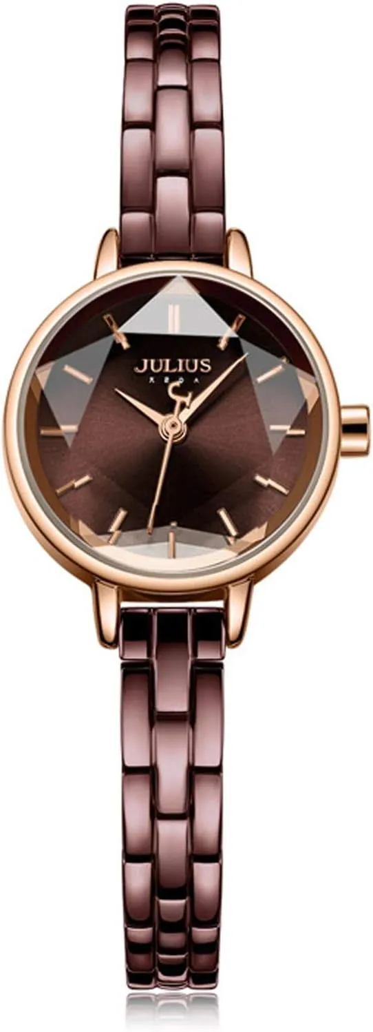 Women Watches Ladies Slim Wrist Watch with Stainless hide Steel Strap Simple Watch for Waterproof Fashion Women Dress Watch RORIOS 