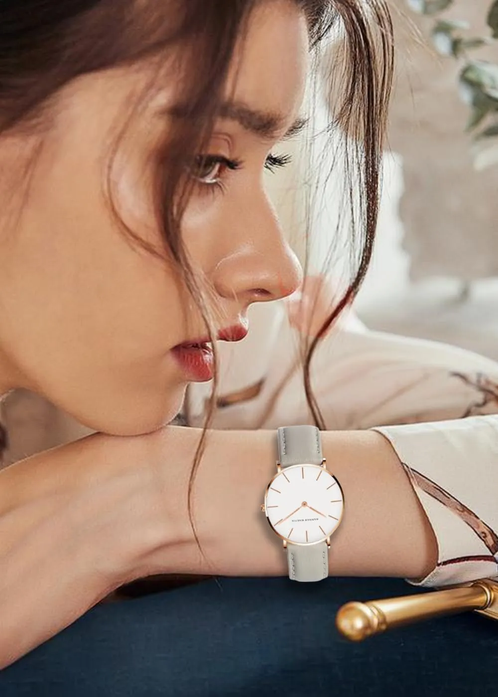 Women Watches Minimalist Wrist Watch Quartz Analog Bracelet Watch with Leather Strap inflexibly amnesia reliance intimidate Fashion 