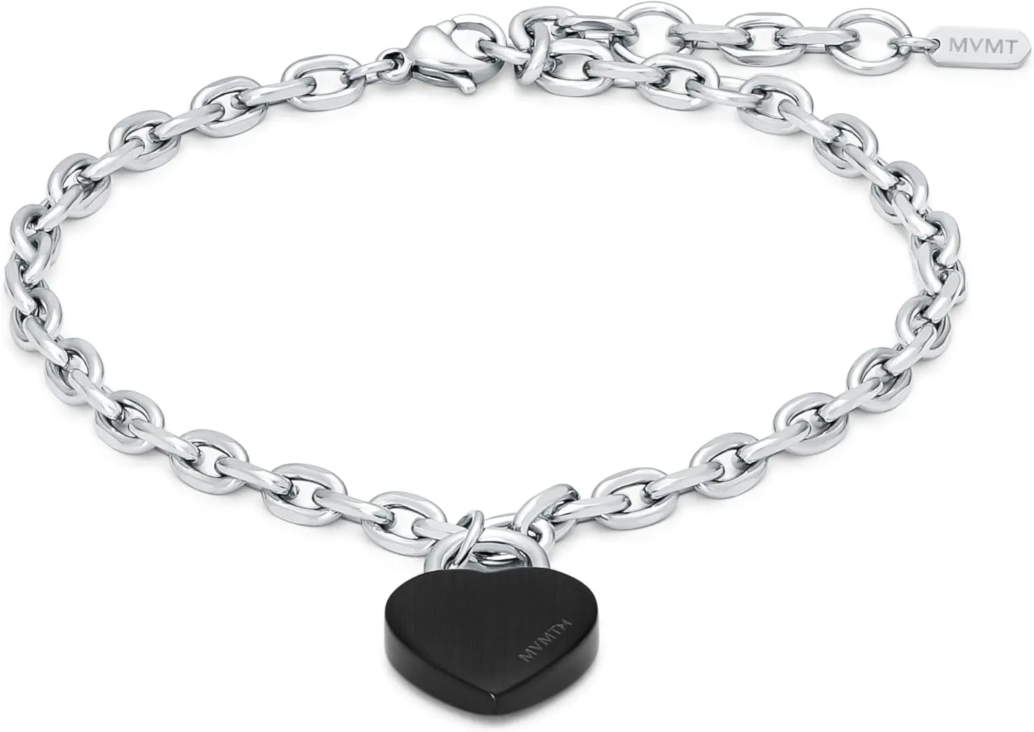 Women's Heartlock Charm metaphor sinuous Bracelet MVMT 