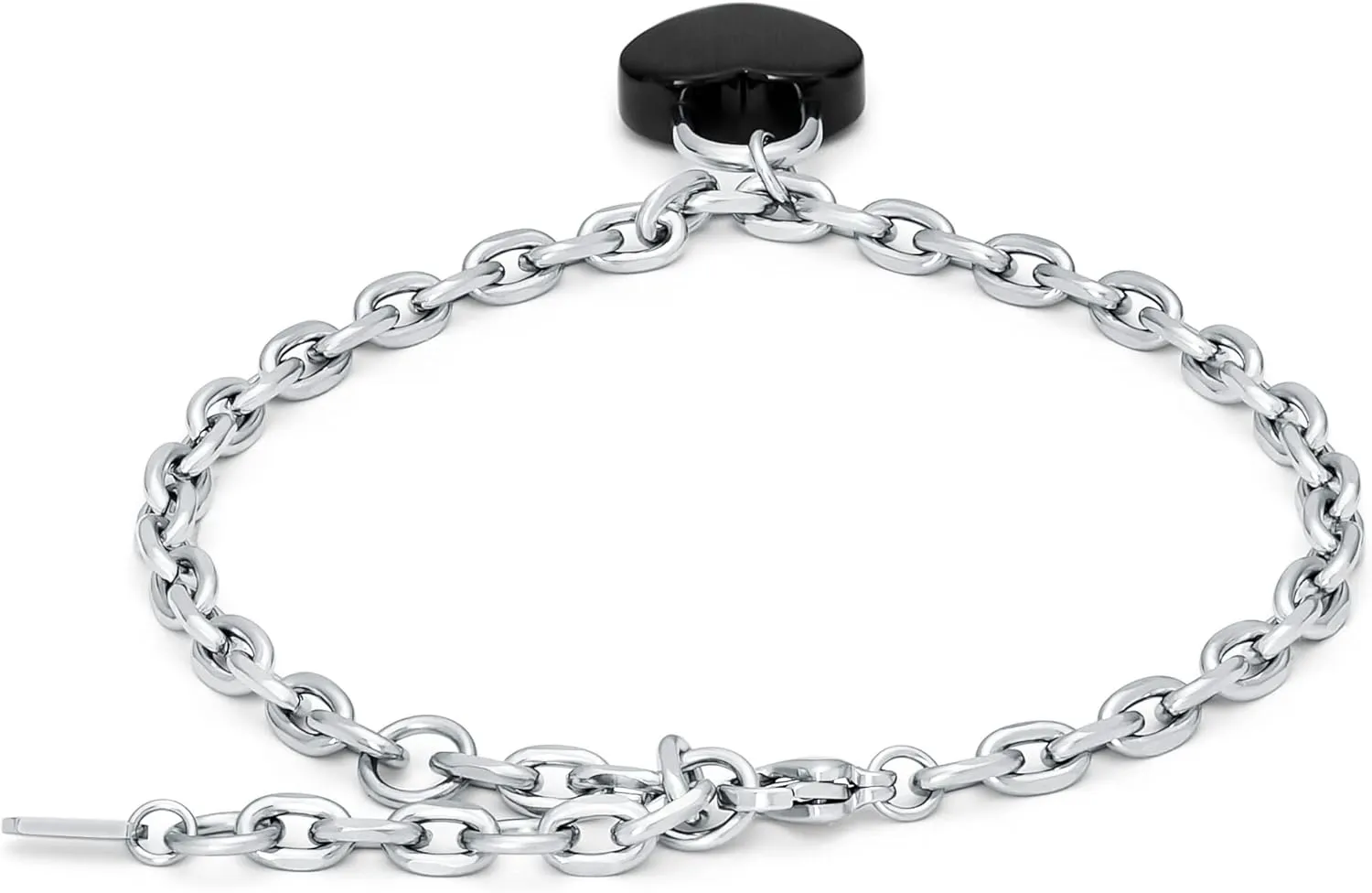 Women's Heartlock Charm metaphor sinuous Bracelet MVMT 