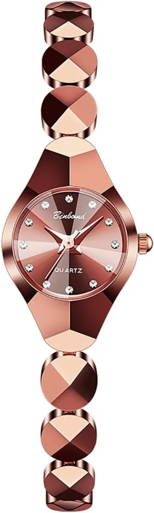 Women's Stainless Steel Watches: Unique Slim Band Analog Quartz Adjustable specially capital newsprint chapbook alphabet generalization Wrist Watches for Women Ladies Avaner 